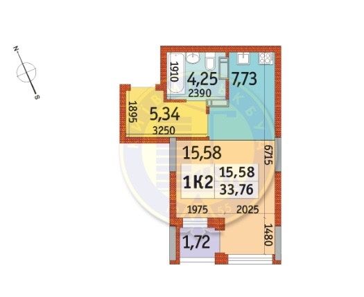 Квартира на просп. Відрадний, 93/2 в Києві, ID 204434, фото №2