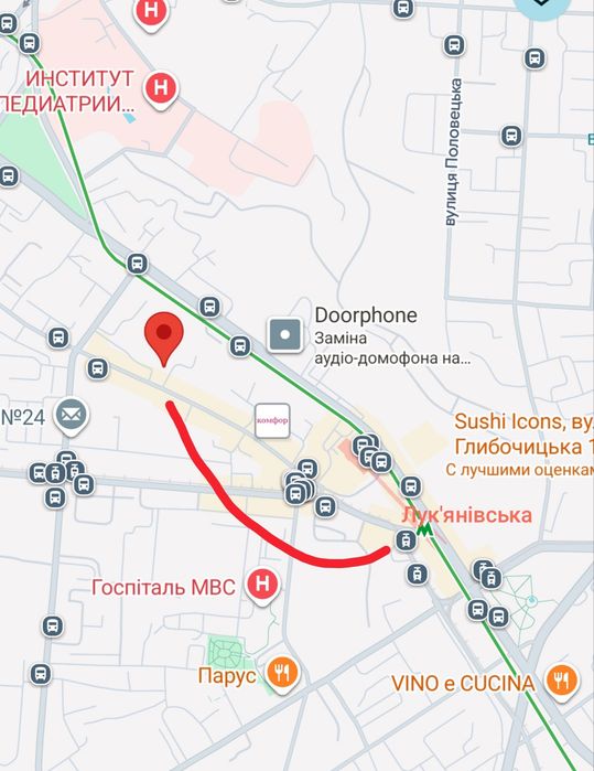 Квартира на вул. Білоруська в Києві, ID 201855, фото №7