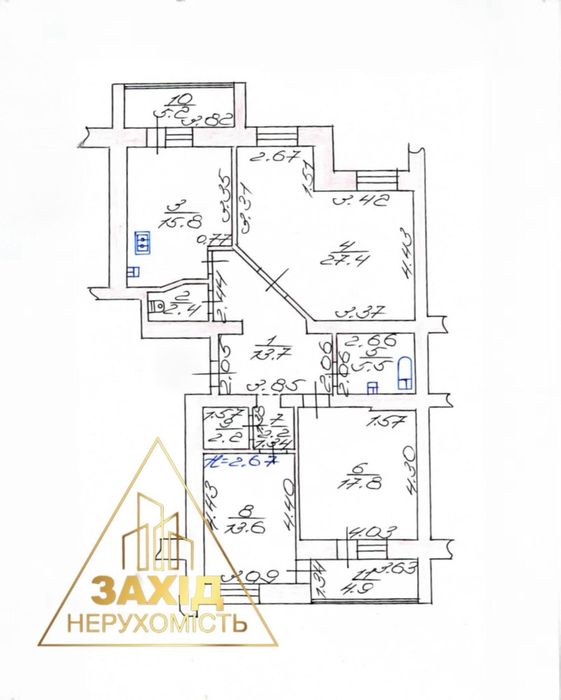 Квартира на вул. Кравчука, 11б в Луцьку, ID 219623, фото №5