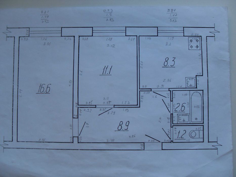 Квартира на вул. Віктора Ярмоли, 6/8 в Київ, ID 165292, фото №1