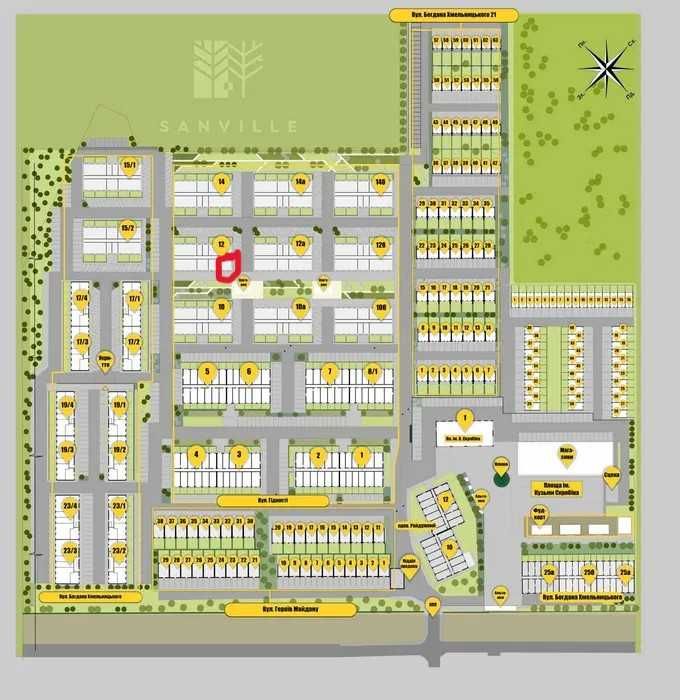 Квартира на ЖК Sanville Park в Київ, ID 326762, фото №2