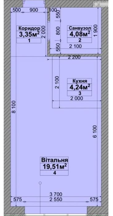 Квартира на ЖК Sanville park в Києві, ID 233308, фото №9