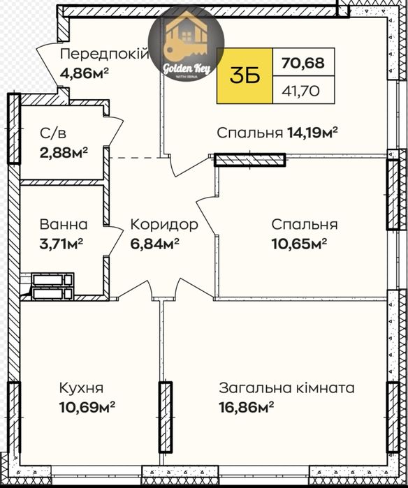 Квартира на вул. Івана Кочерги, 17-а в Києві, ID 185408, фото №12