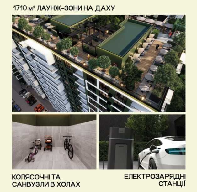 Квартира на ЖК Green Side в Івано-Франківську, ID 276554, фото №4