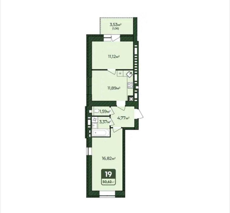 Квартира на ЖК West Home в Хмельницькому, ID 249974, фото №10