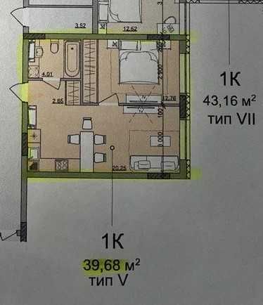 Квартира на вул. Сахарова в Одесі, ID 403832, фото №2
