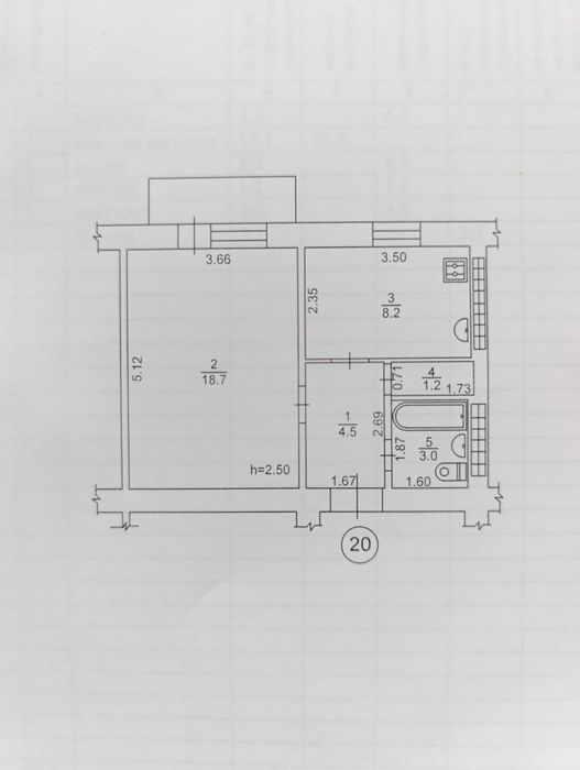 Квартира — Миргород, Полтавська область в Полтаві, ID 402961, фото №7