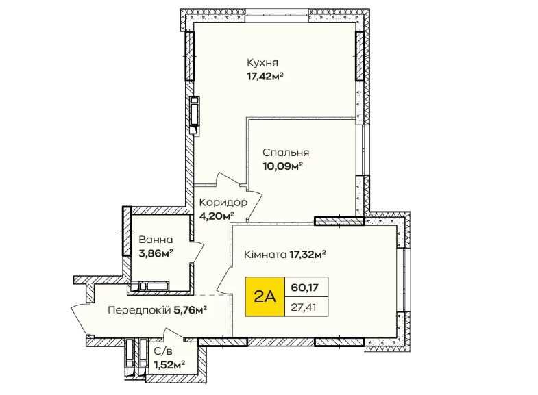 Квартира на ЖК Синергія Київ в Київ, ID 333142, фото №5