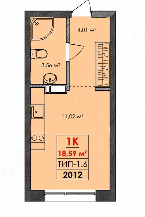 Квартира на Санаторна, 20 в Києві, ID 240044, фото №6