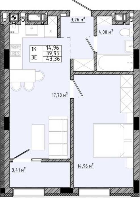 Квартира на вул. Спортивна в Львові, ID 311322, фото №12