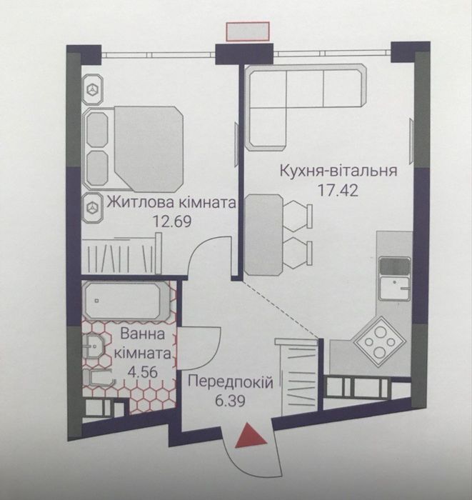 Квартира на наб. Дніпровська, 11 в Києві, ID 175080, фото №3