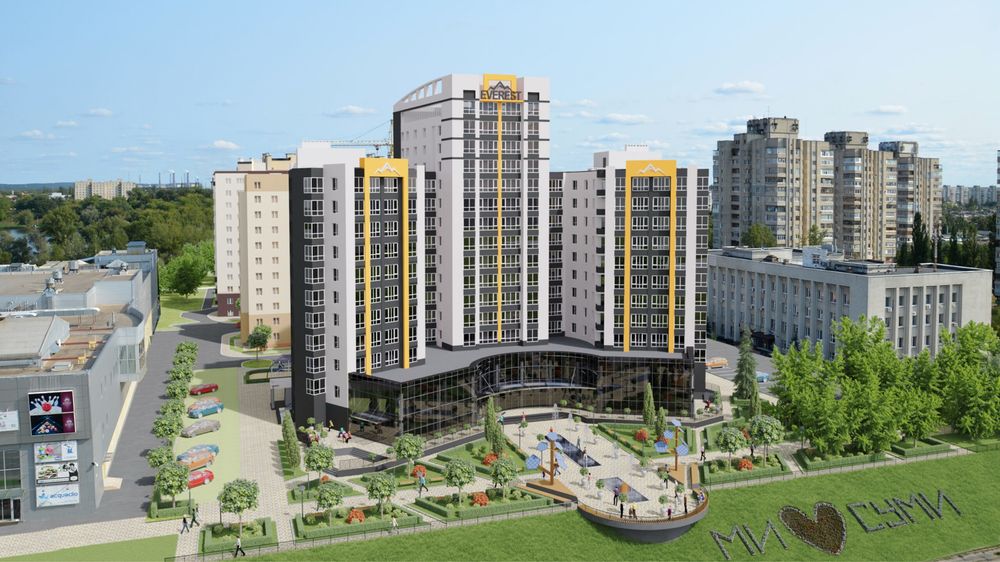 Купити квартиру за адресою вул. Харківська в Суми на Findly.com.ua Квартира на вул. Харківська в Суми, ID 292553, фото №1