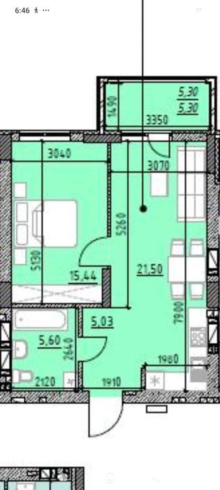 Квартира на вул. Рудненська, 8 в Львові, ID 210006, фото №1