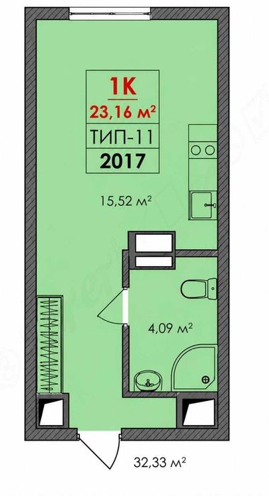 Квартира на ЖК Park Residence Smart в Київ, ID 223529, фото №4