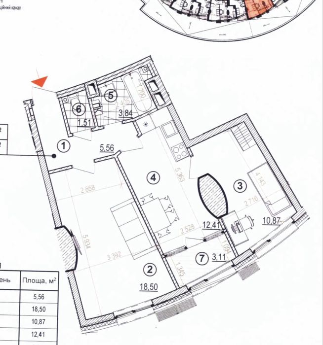 Квартира на вул. Глибочицька, 43 в Києві, ID 197738, фото №3