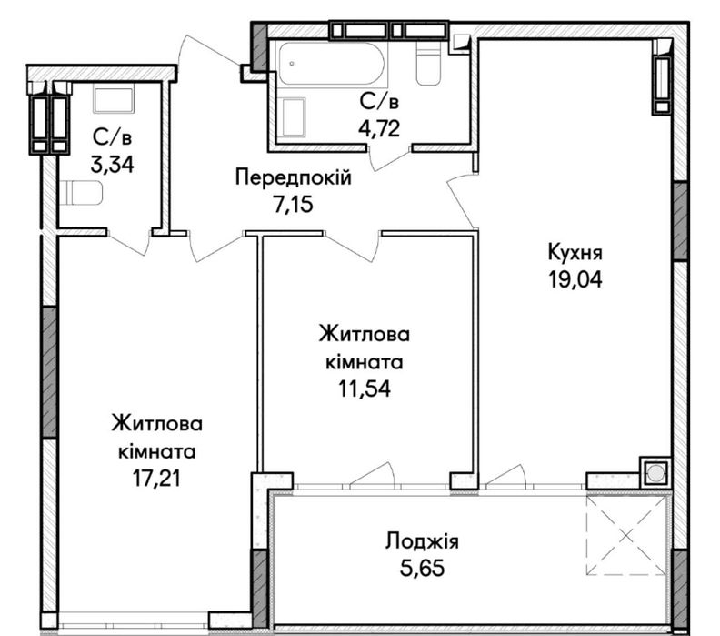 Квартира на біля метро Академмістечко в Києві, ID 296290, фото №3