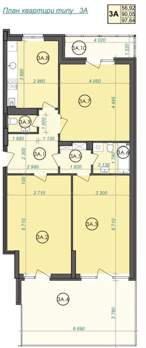 Квартира на вул. Захисників України, 40 в Луцьку, ID 368532, фото №2