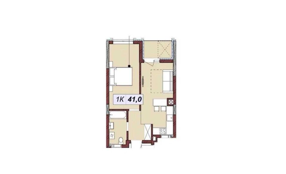 Квартира на вул. Навроцького, 33 в Львові, ID 190383, фото №2