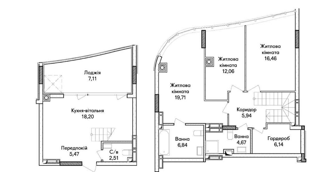 Квартира на поруч із Києвом в Києві, ID 223188, фото №5