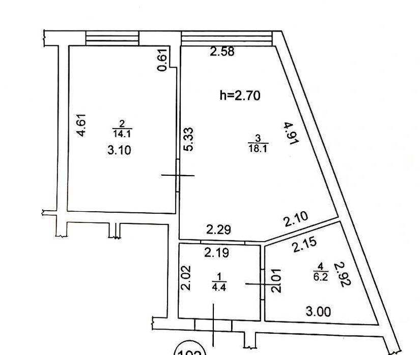 Квартира на ЖК Центральний 2 в Києві, ID 248141, фото №10