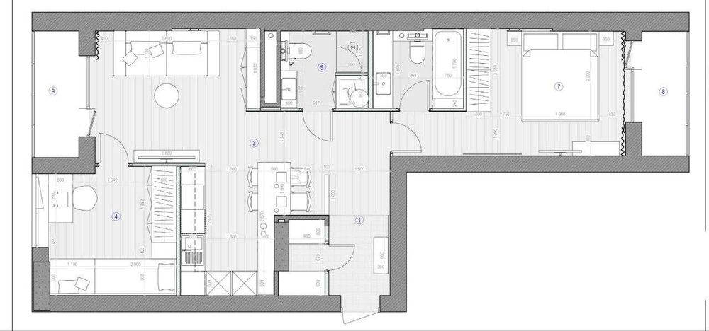 Квартира на ЖК Main House в Івано-Франківську, ID 344765, фото №19