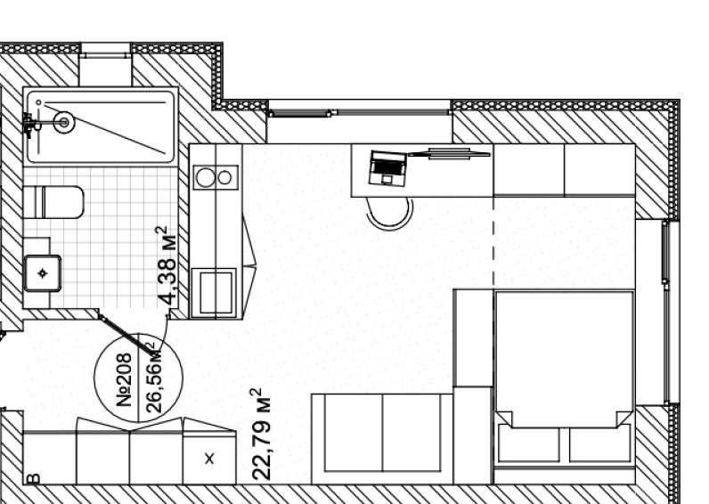 Квартира на вул. Мистецька, 6 в Києві, ID 184071, фото №7