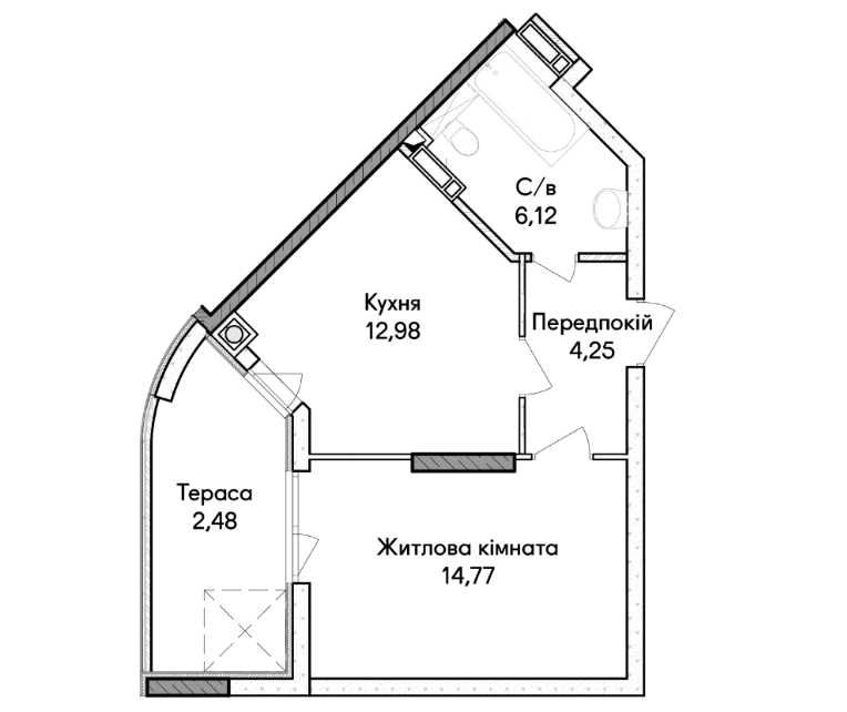 Квартира на Ірпінь в Київ, ID 252182, фото №5