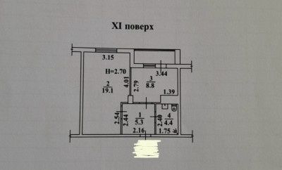 Квартира на вул. Балківська в Одесі, ID 210315, фото №10