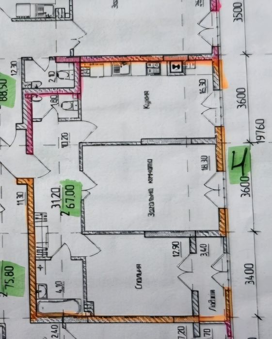 Квартира на вул. Руська, 229 б в Чернівцях, ID 371204, фото №2