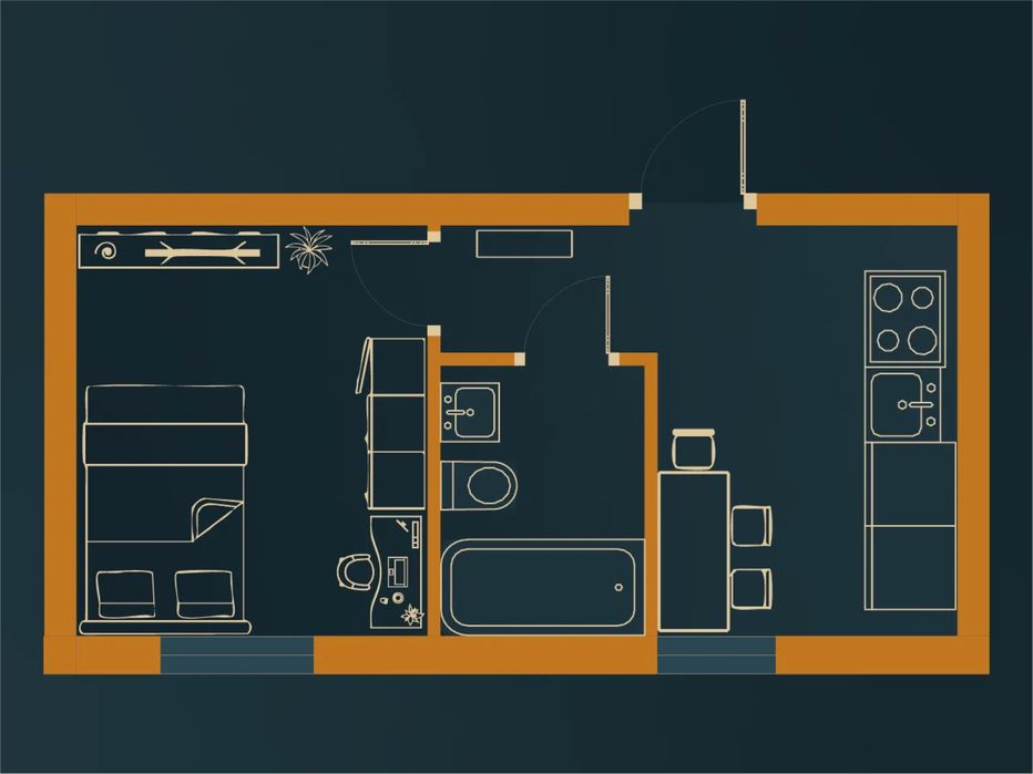 Квартира на 5 хв до Окружна Кільцева в Києві, ID 242497, фото №7