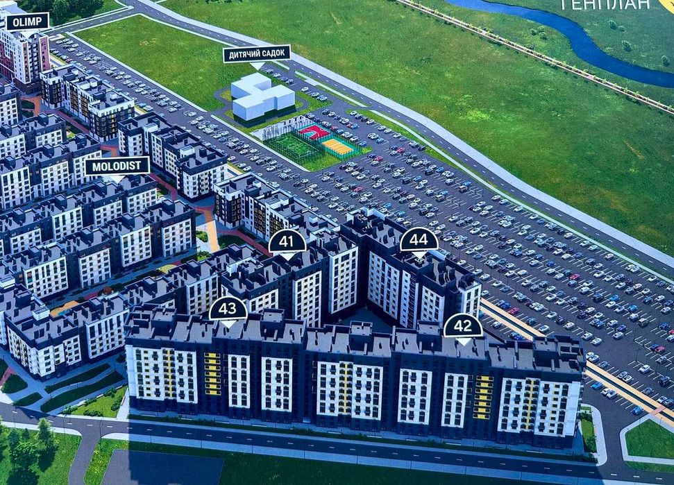 Квартира на ЖК Молодість в Києві, ID 256780, фото №7