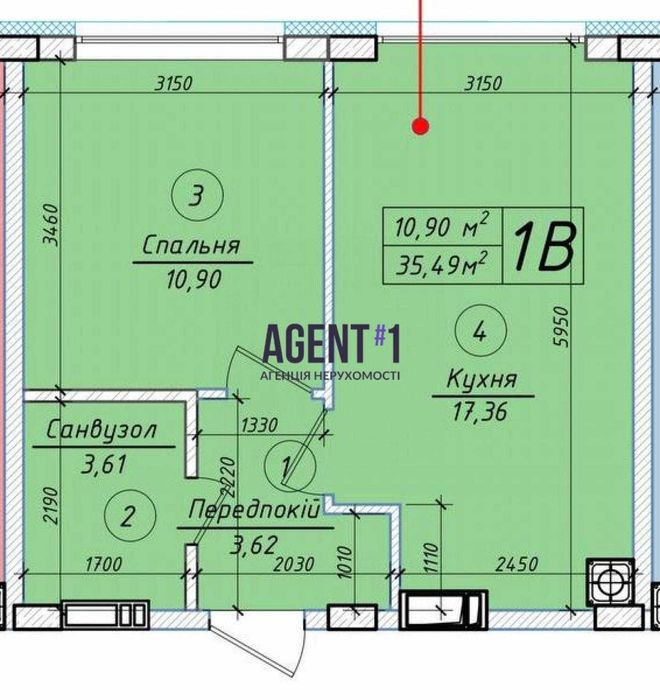 Квартира на бул. Лесі Українки 22-Б в Києві, ID 308629, фото №6