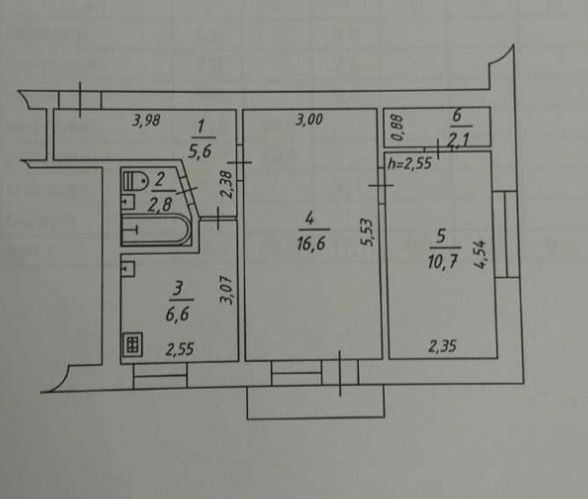 Квартира на вул. Глібова в Києві, ID 311605, фото №5