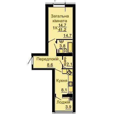 Квартира на Софіївська Борщагівка в Києві, ID 265188, фото №1