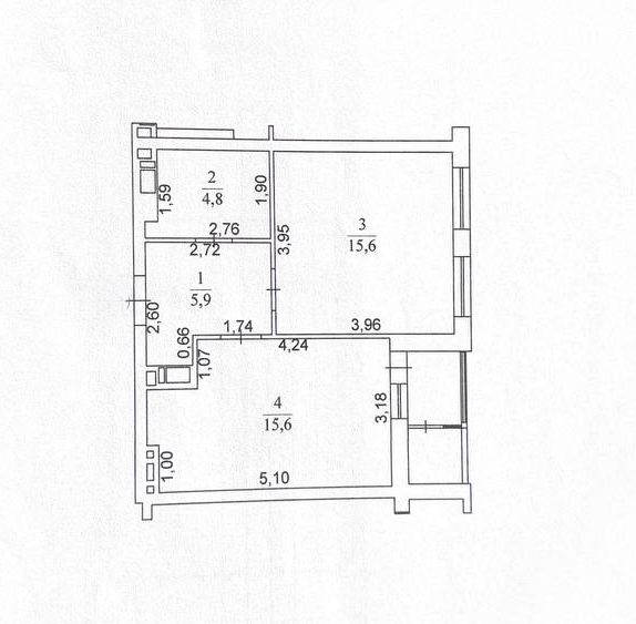 Квартира на вул. Гліба Бабіча, 8Б в Києві, ID 183757, фото №2