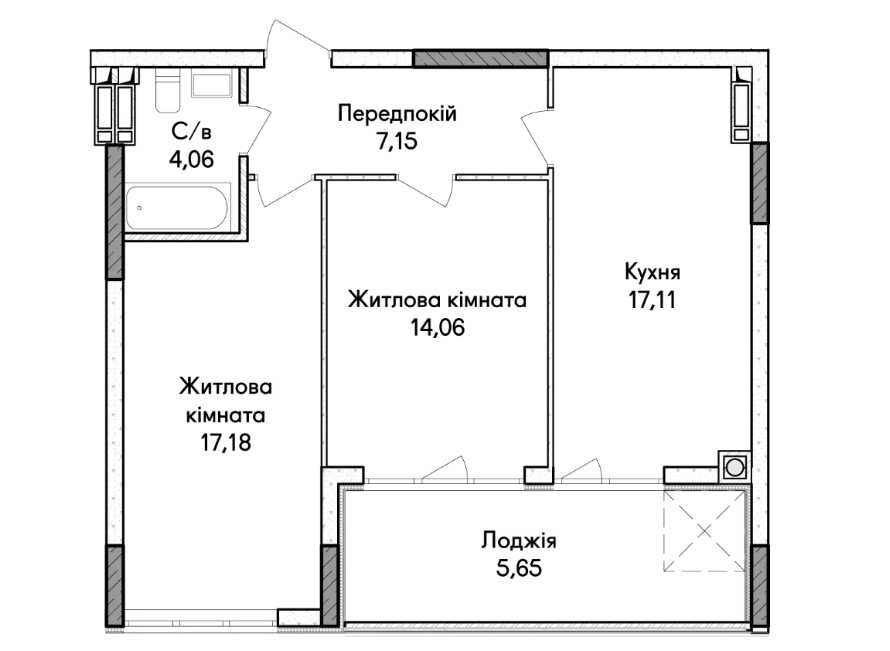 Квартира на Синергія Сіті в Києві, ID 235708, фото №8