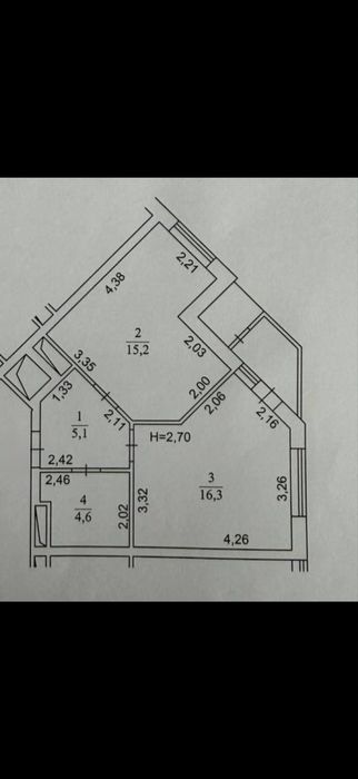 Квартира на вул. Гліба Бабіча, 8Г в Києві, ID 164219, фото №7