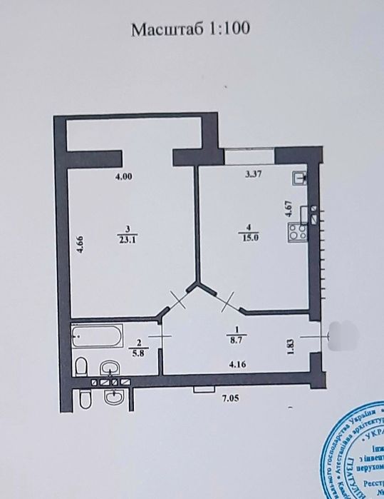 Квартира на біля метро Університет в Києві, ID 260555, фото №10