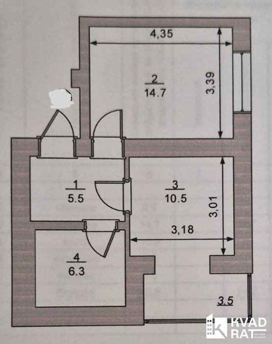 Квартира на ЖК Парковий в Івано-Франківську, ID 175755, фото №11