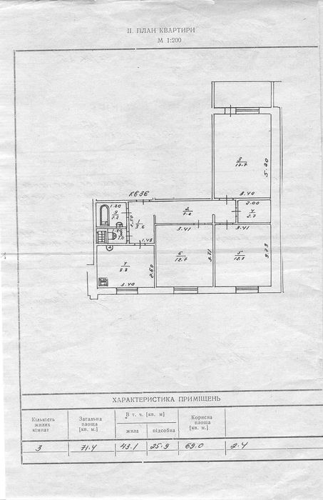 Квартира на вул. Оксанченка, 112 в Полтава, ID 359588, фото №1