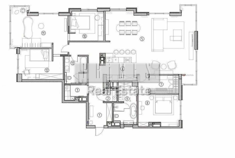 Квартира на вул. Драгомирова, 19а в Києві, ID 162278, фото №24