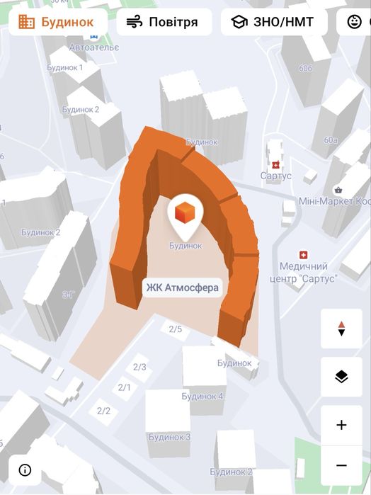 Квартира на ЖК «Атмосфера» в Одесі, ID 175294, фото №4