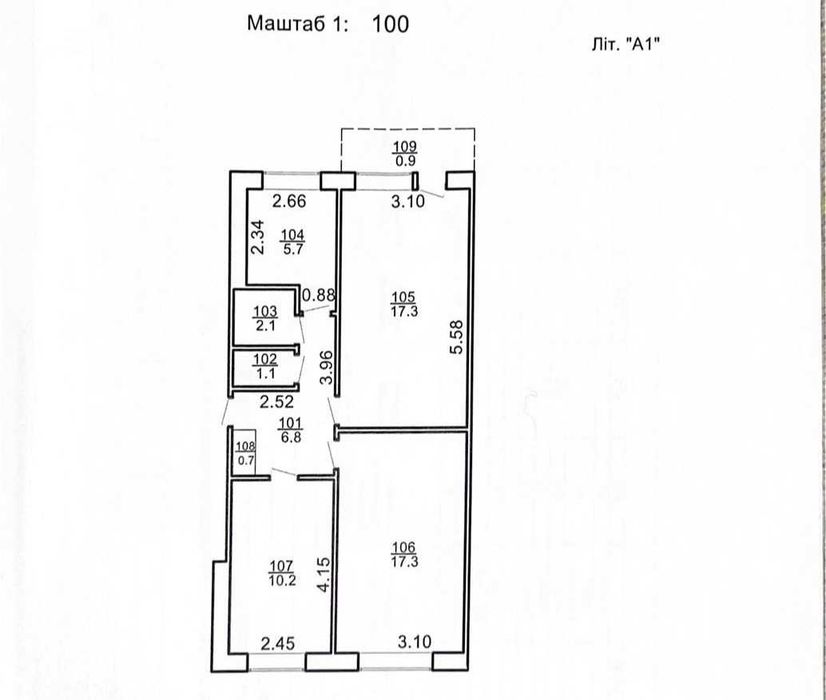 Квартира на вул. Симоненка в Івано-Франківську, ID 196519, фото №23