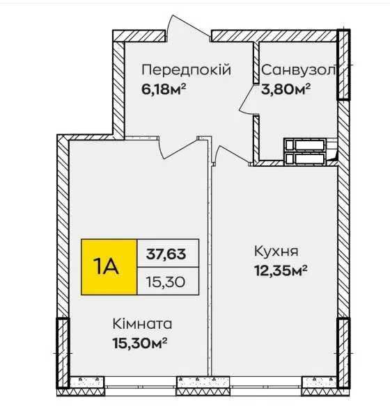 Квартира на ЖК «Синергія Київ» в Києві, ID 259689, фото №5