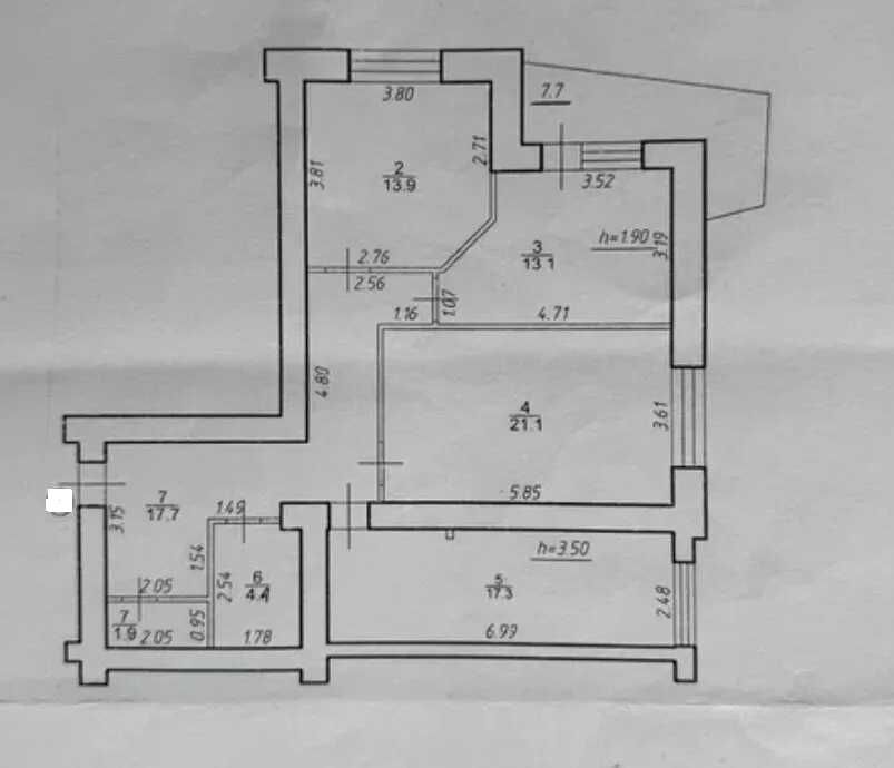 Квартира на вул. Національної Гвардії в Івано-Франківську, ID 174587, фото №3
