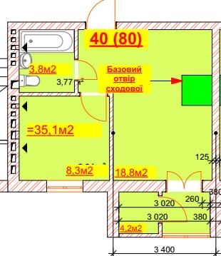 Квартира на ЖК Grand Villas в Києві, ID 309331, фото №2