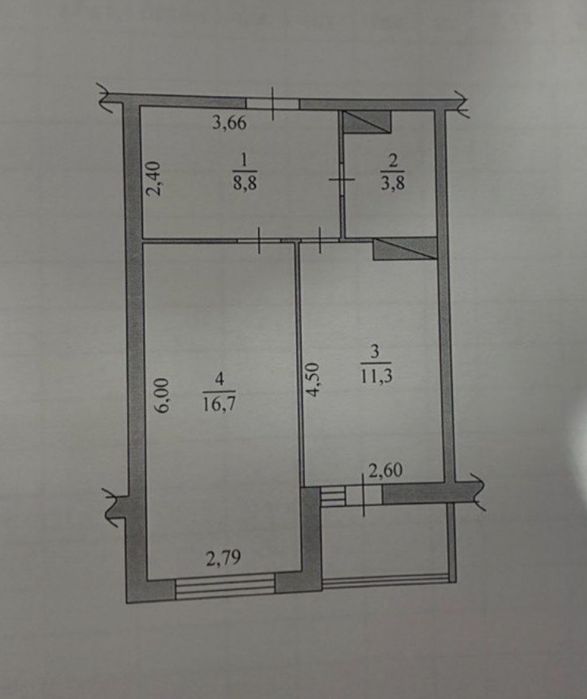 Квартира на Одеське шосе, 18 в Києві, ID 312098, фото №21