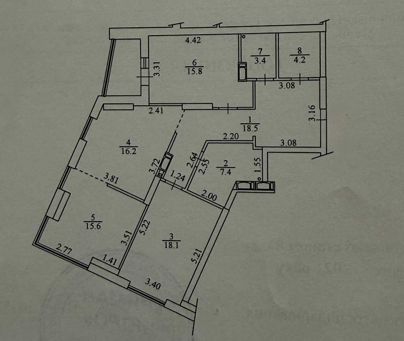 Квартира на вул. Микільсько-Слобідська, 13 в Києві, ID 204048, фото №18