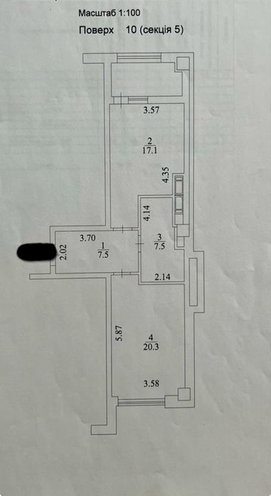 Квартира на ЖК Бульвар фонтанів в Києві, ID 193485, фото №2