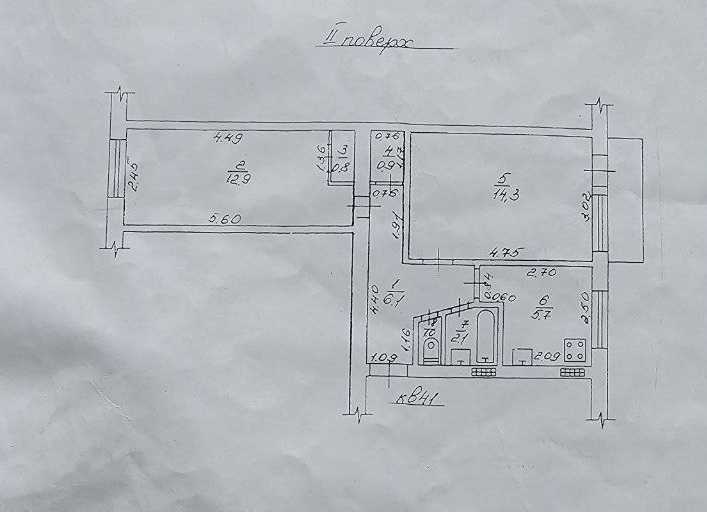 Квартира на район остановки кафе Солнечное в Одесі, ID 196437, фото №10